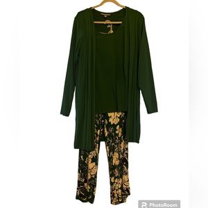 NWOT Jessica London three piece outfit, size 14/16 ☘️